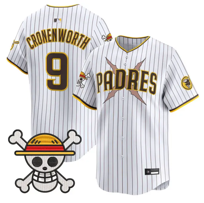 Jake Cronenworth Jersey #9 Padres One Piece Premier Limited Stitched by My Store