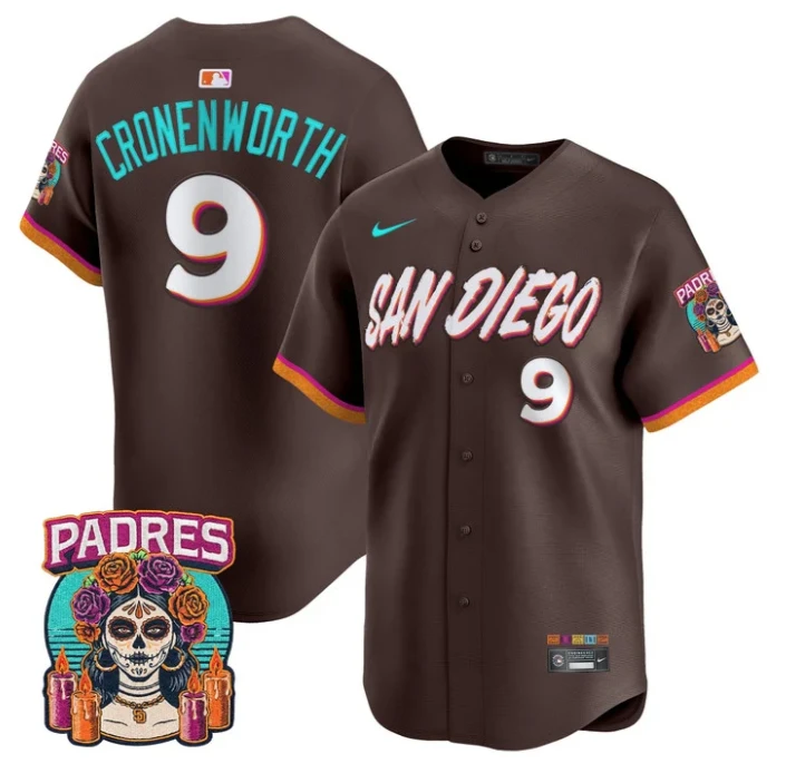 Jake Cronenworth Jersey #9 San Diego 2026 City Connect Vapor Stitched by My Store