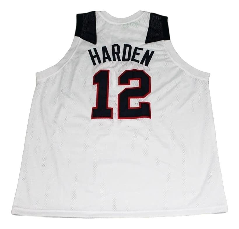 James Harden Jersey #12 Team USA Basketball White by My store basketball