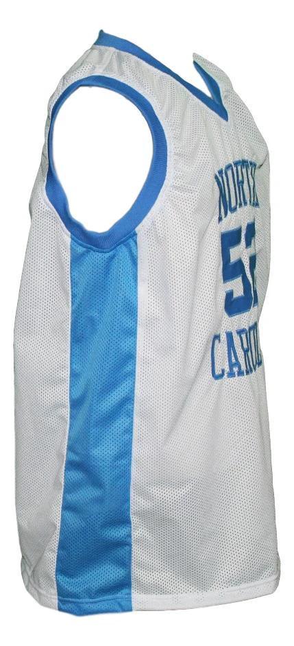 James Worthy Jersey #52 North Carolina College Basketball Sewn White by My store basketball