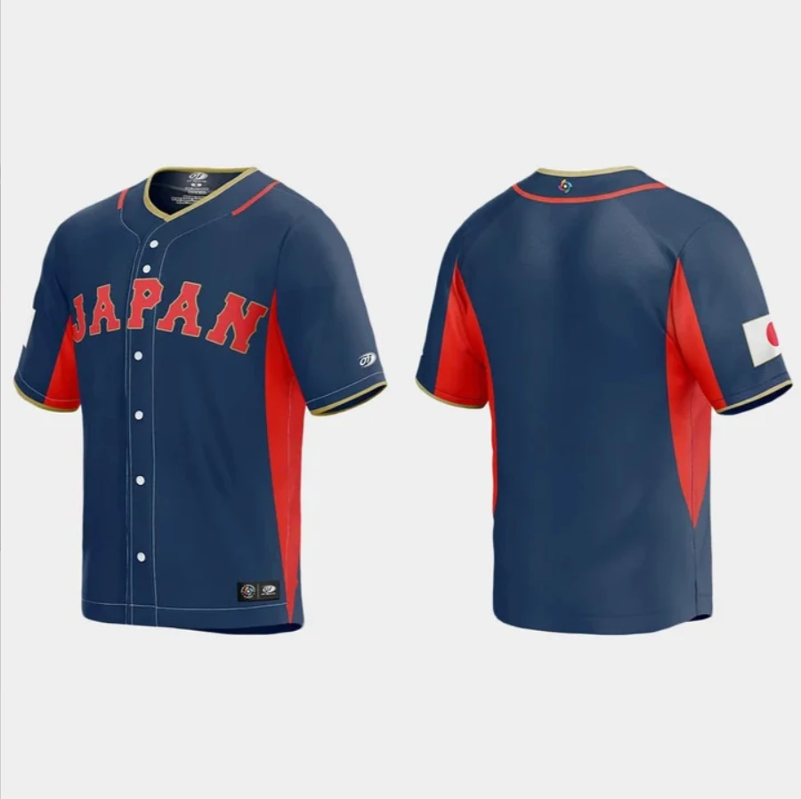 Japan Baseball Team 2023 World Baseball Classic Jersey – Navy by My Store