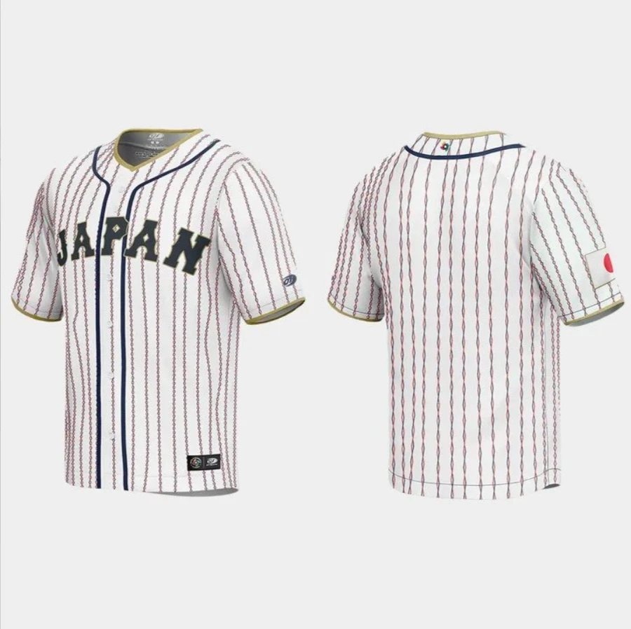 Japan Baseball Ukyo Shuto World Baseball Classic Jersey – White by My Store