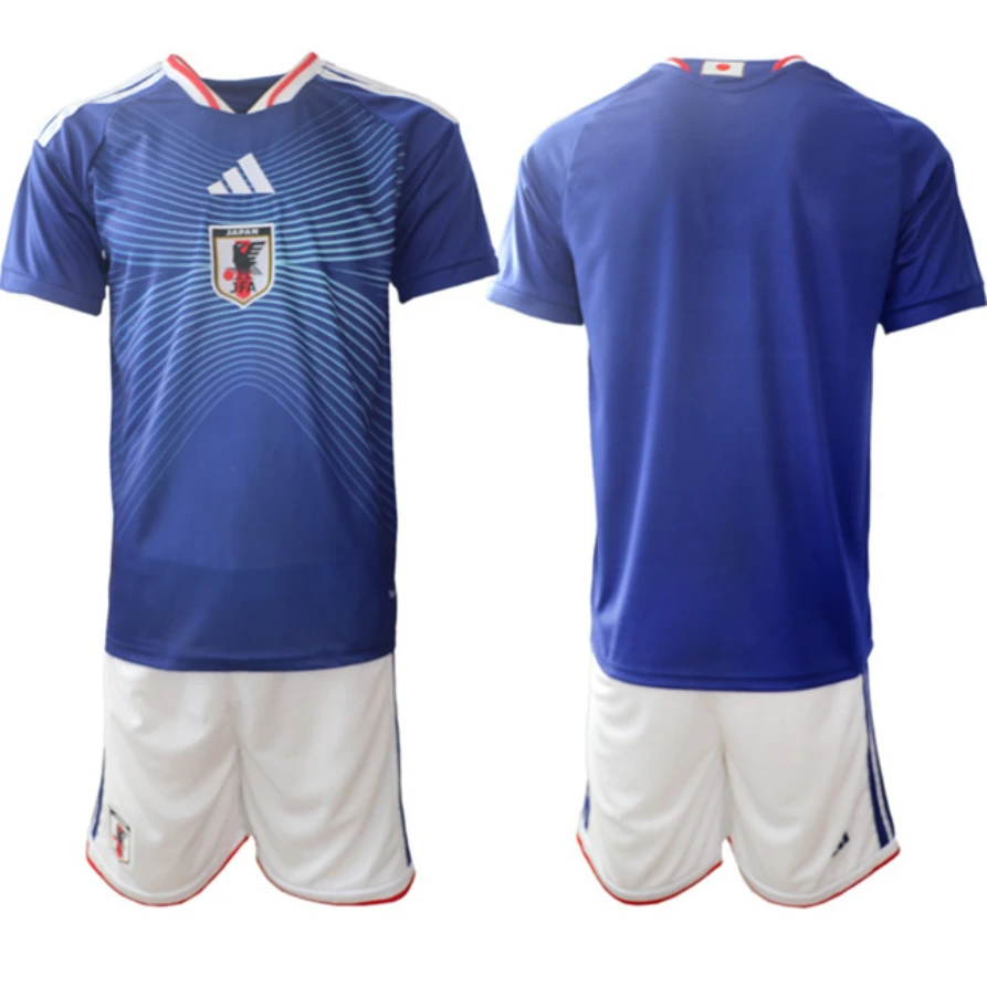 Japan Blank Blue 2026 World Cup Home Soccer Jersey Suit by Soccer Jersey
