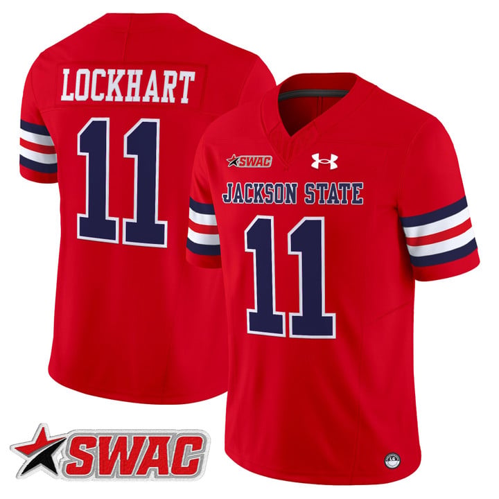 Jared Lockhart Jersey #11 Jackson State Tigers 2025 Limited Stitched by My Store NCAA Football Jerseys