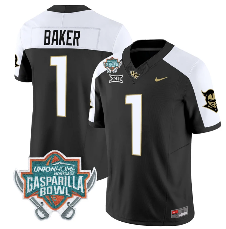 Javon Baker Jersey #1 UCF Knights Unionhome Patch Vapor Football Stitched Alternate by My Store