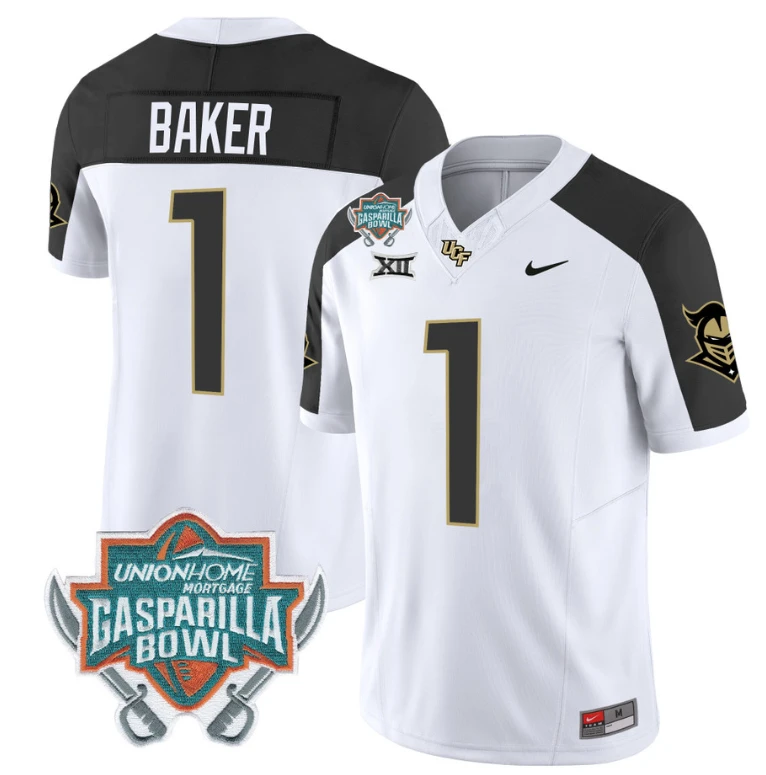 Javon Baker Jersey #1 UCF Knights Unionhome Patch Vapor Football Stitched Inverted by My Store