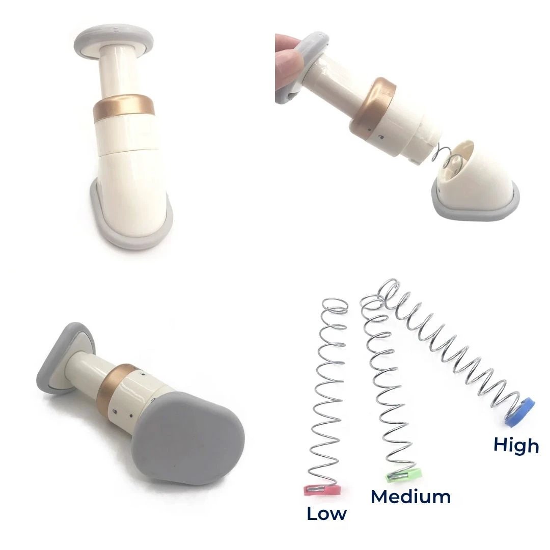 JawDefine | Neckline Slimmer – Double Chin Remover – Coil Resistance – Lightweight – Home Facial Exercise Bowlift by Bowlift