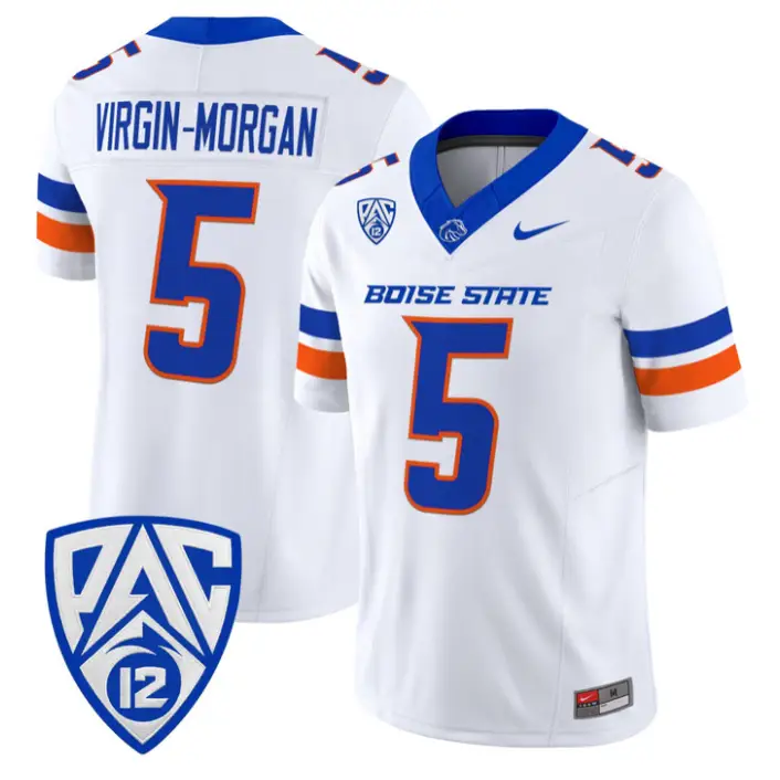 Jayden Virgin-Morgan Jersey #5 Boise State Broncos 2026 Vapor Stitched by My Store NCAA Football Jerseys