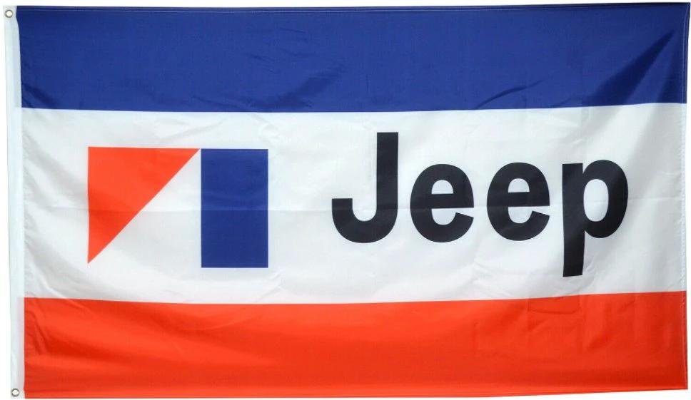 Jeep AMC Cherokee Wagoneer Flag 3X5 Ft Polyester Banner USA 90x150cm by flagsjustdoit