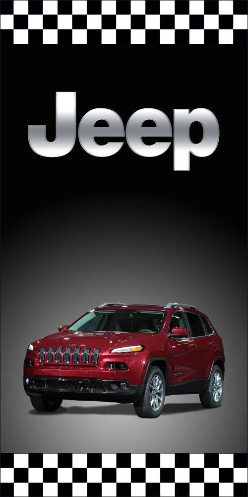Jeep Car Flag 3X5 Ft Polyester Banner USA 90x150cm by flagsjustdoit