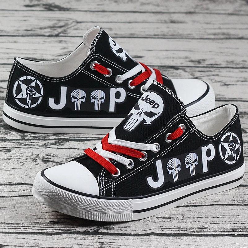 Jeep Canvas Sneakers Shoes For Men Women Fans by Crocs
