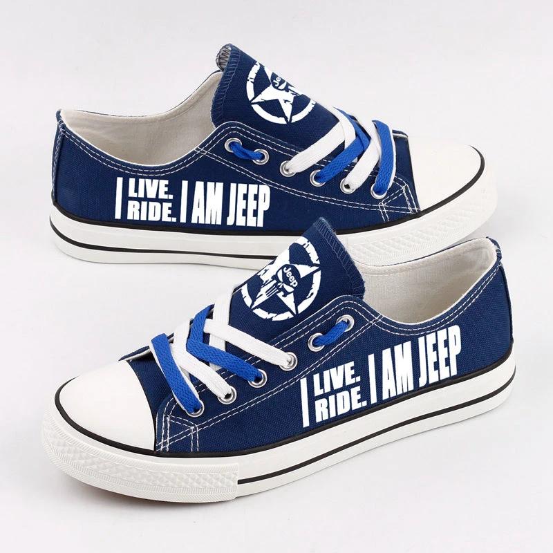 Jeep Canvas Sneakers Shoes For Men Women Fans by Crocs