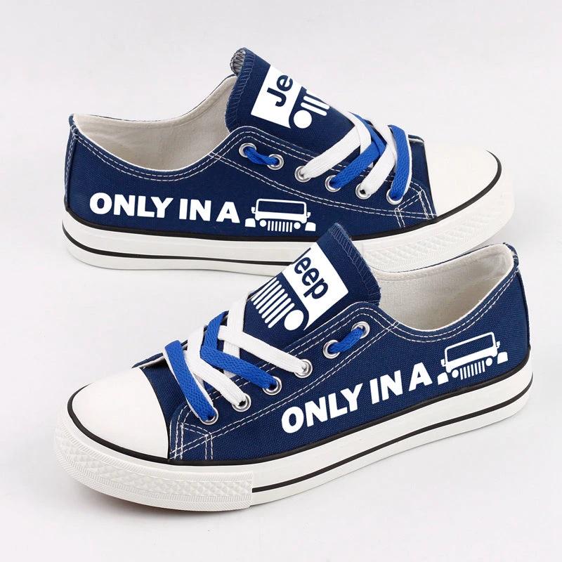 Jeep Canvas Sneakers Shoes For Men Women Fans by Crocs