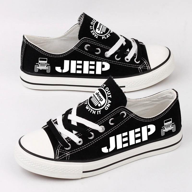 Jeep Canvas Sneakers Shoes For Men Women Fans by Crocs
