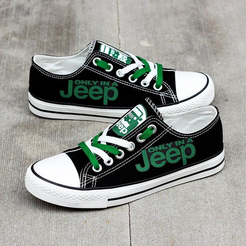 Jeep Canvas Sneakers Shoes For Men Women Fans by Crocs