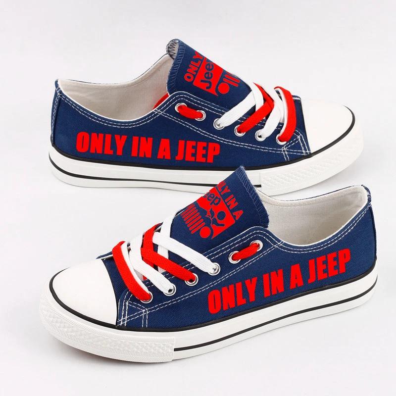 Jeep 1 Canvas Sneakers Shoes For Men Women Fans by Crocs