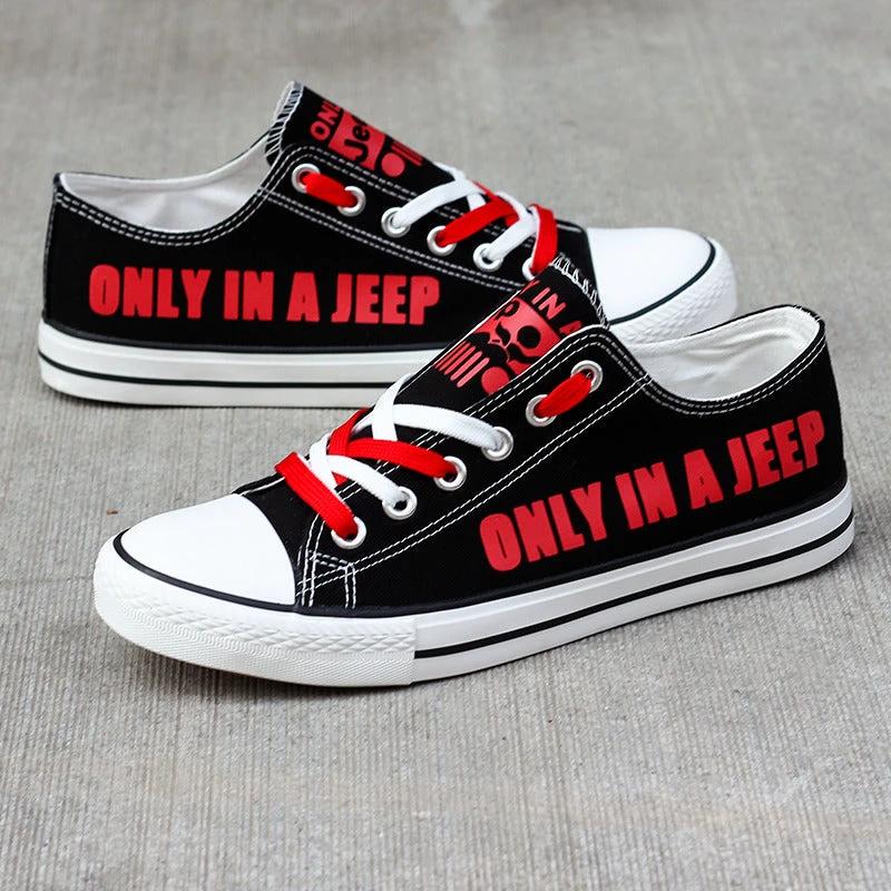 Jeep 1 Canvas Sneakers Shoes For Men Women Fans by Crocs