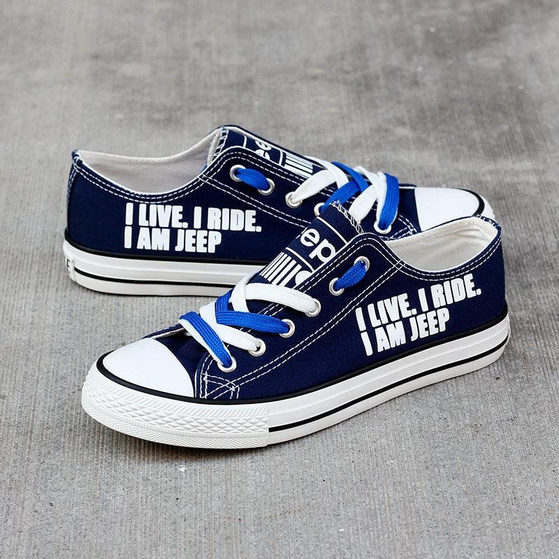 Jeep 1 Canvas Sneakers Shoes For Men Women Fans by Crocs