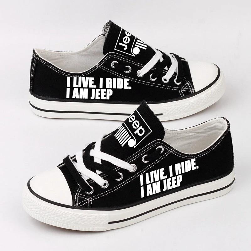 Jeep 1 Canvas Sneakers Shoes For Men Women Fans by Crocs