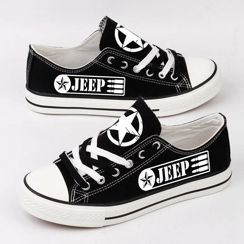 Jeep Canvas Sneakers Shoes For Men Women Fans by Crocs