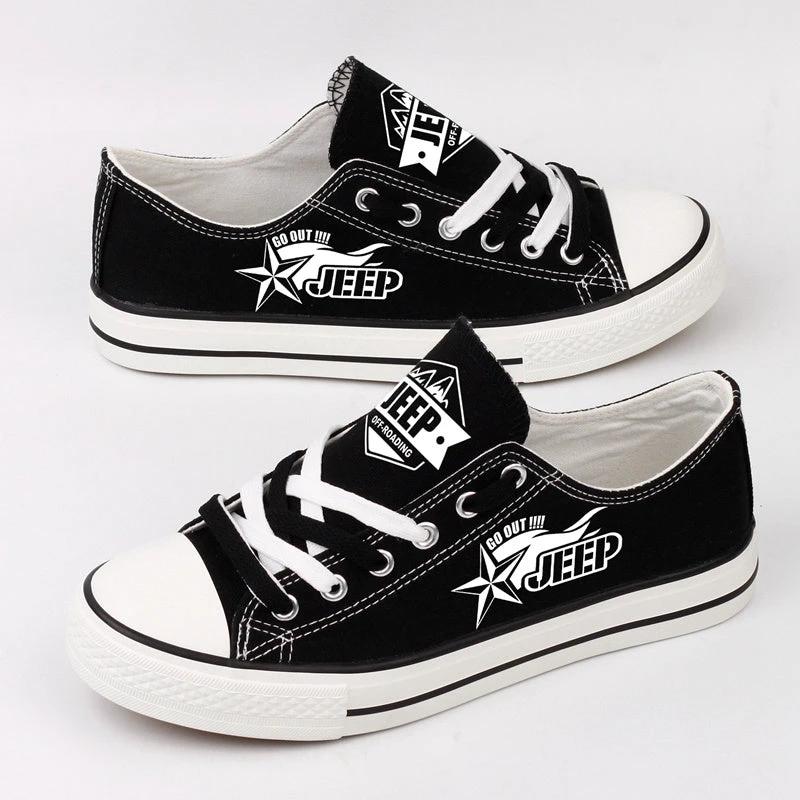 Jeep Canvas Sneakers Shoes For Men Women Fans by Crocs