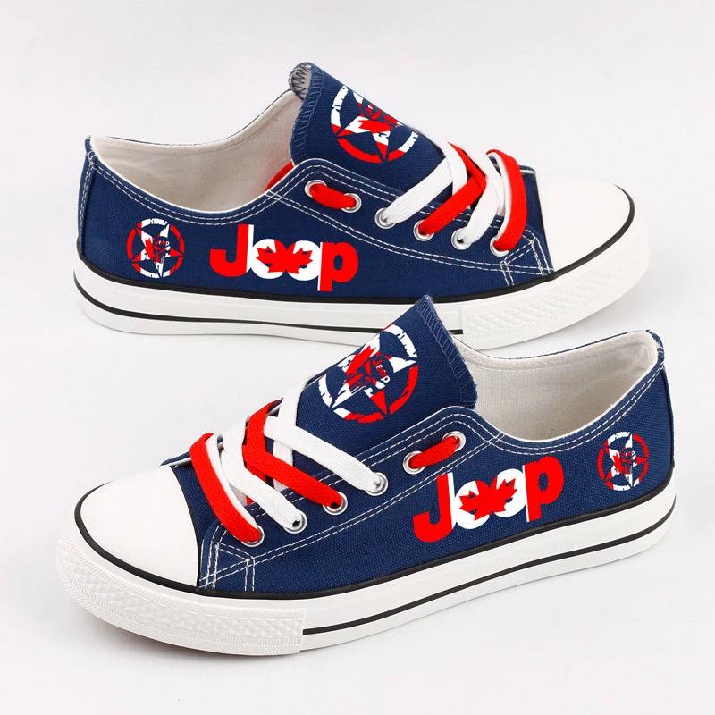 JEEP Canada Canvas Sneakers Shoes For Men Women Fans by Crocs
