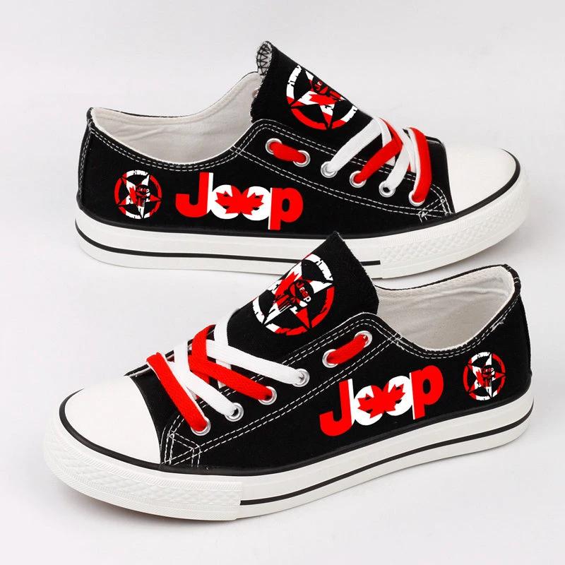 JEEP Canada Canvas Sneakers Shoes For Men Women Fans by Crocs