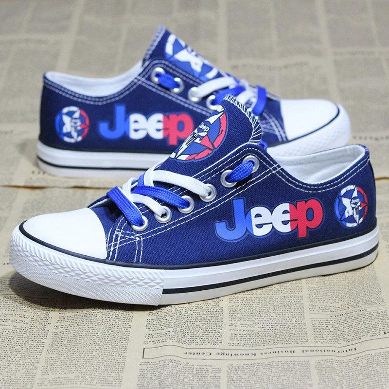 Jeep France Canvas Sneakers Shoes For Men Women Fans by Crocs