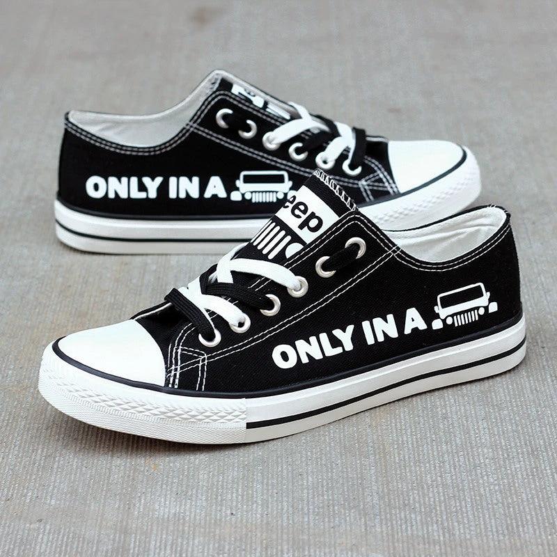 Jeep Poland Canvas Sneakers Shoes For Men Women Fans by Crocs