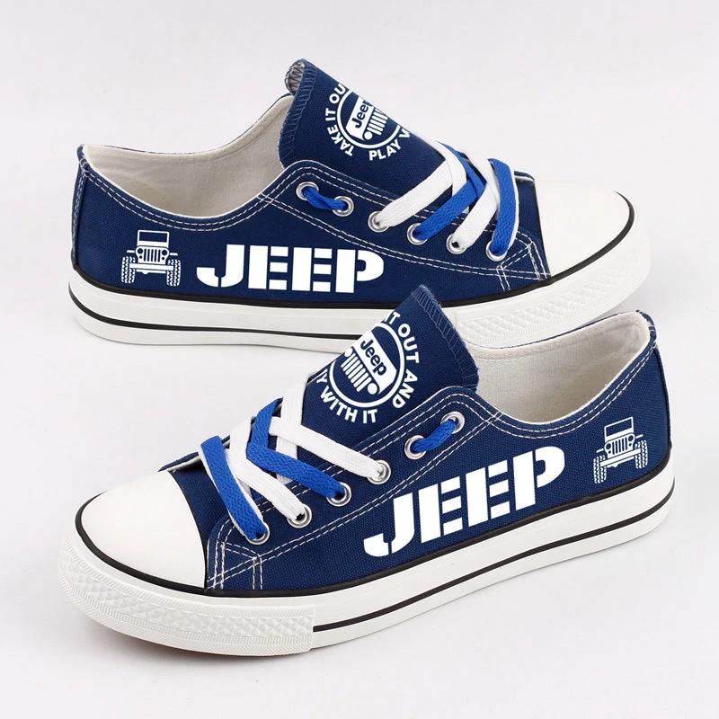 Jeep Canvas Sneakers Shoes For Men Women Fans by Crocs
