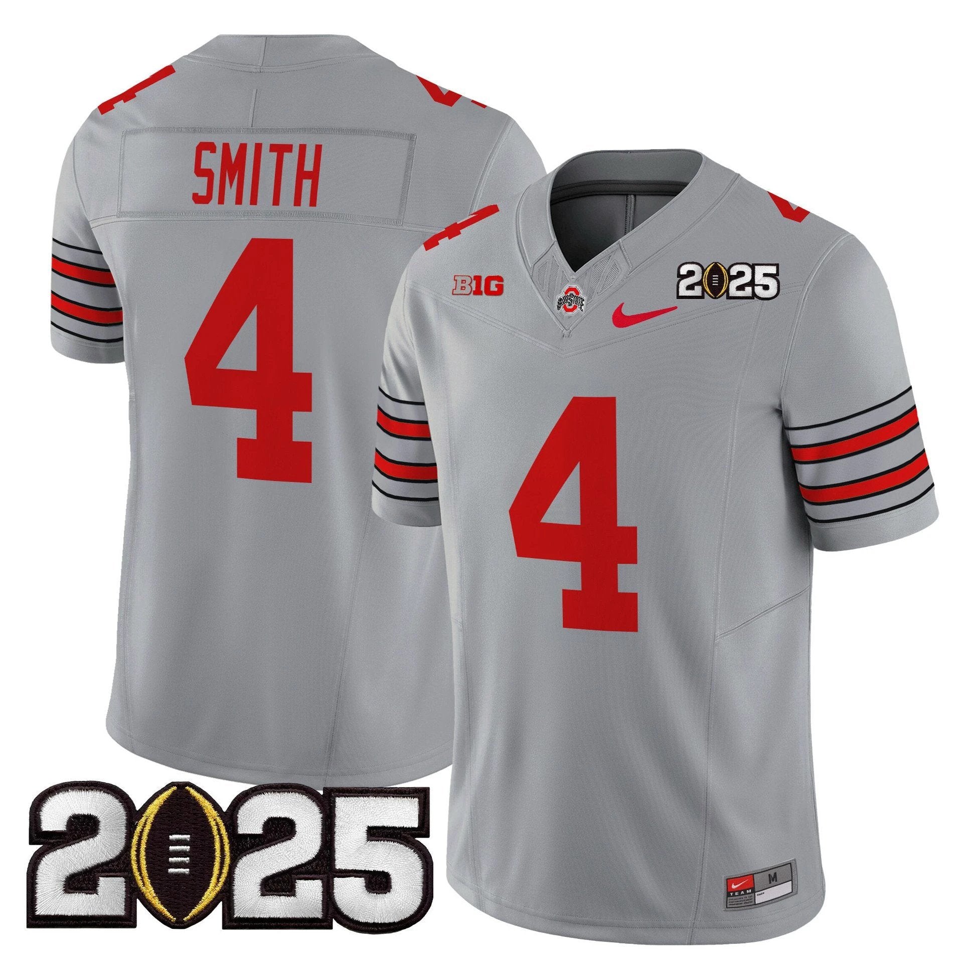 Devin Sanchez Jersey #4 Ohio State Buckeyes 2025 Vapor Limited Stitched by My Store NCAA Football Jerseys