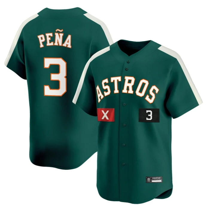 Jeremy Pena Jersey #3 Houston Astros Squid Game 2025 Vapor Limited Stitched by My Store