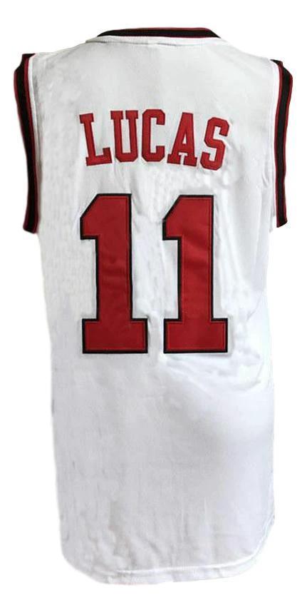 Jerry Lucas Jersey #11 Ohio State College Basketball White by My store basketball