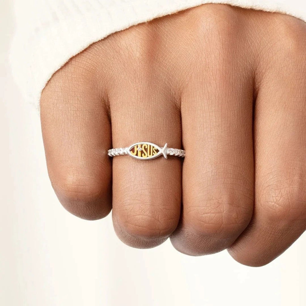 Jesus Ring - Stay Closer to Jesus More, Copper Premium Material Bowlift by Bowlift