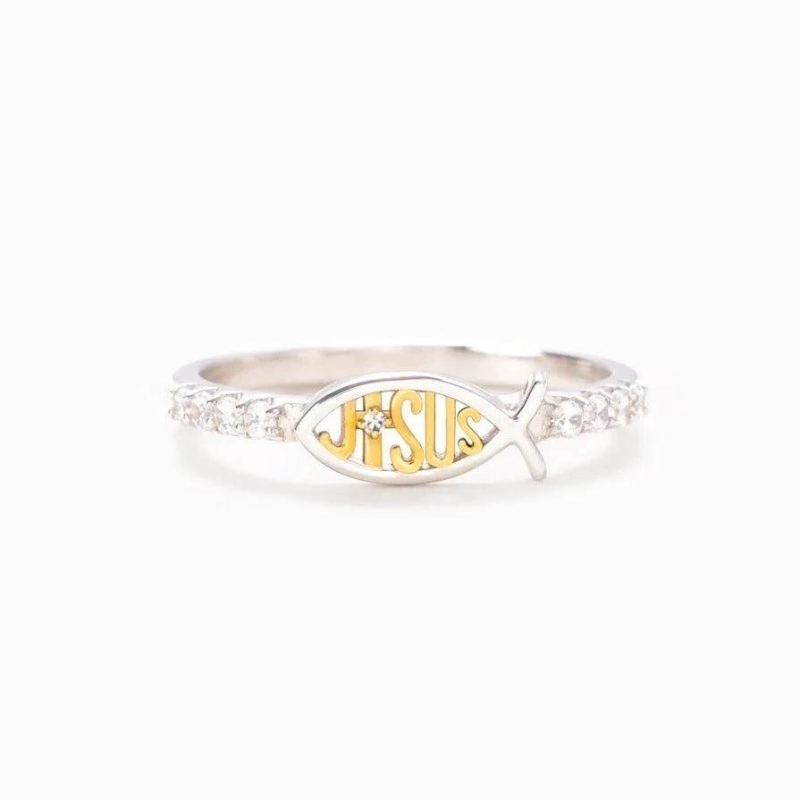 Jesus Ring - Stay Closer to Jesus More, Copper Premium Material Bowlift by Bowlift