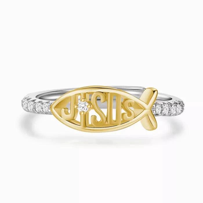 Jesus Ring - Stay Closer to Jesus More, Copper Premium Material Bowlift by Bowlift
