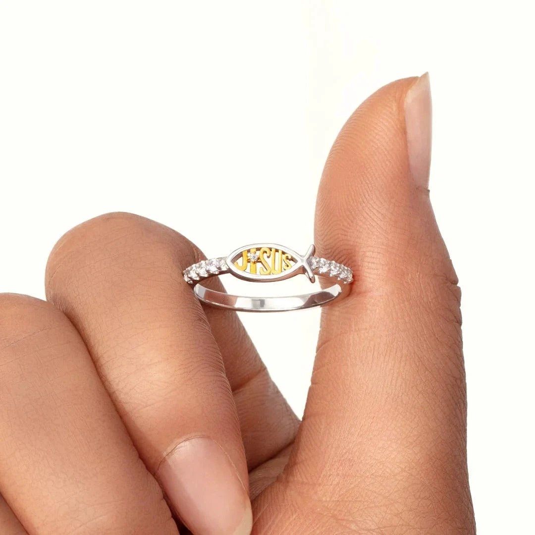 Jesus Ring - Stay Closer to Jesus More, Copper Premium Material Bowlift by Bowlift