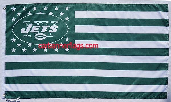 New York Jets Flag-3x5FT NFL Banner-100% polyester by flagsshop