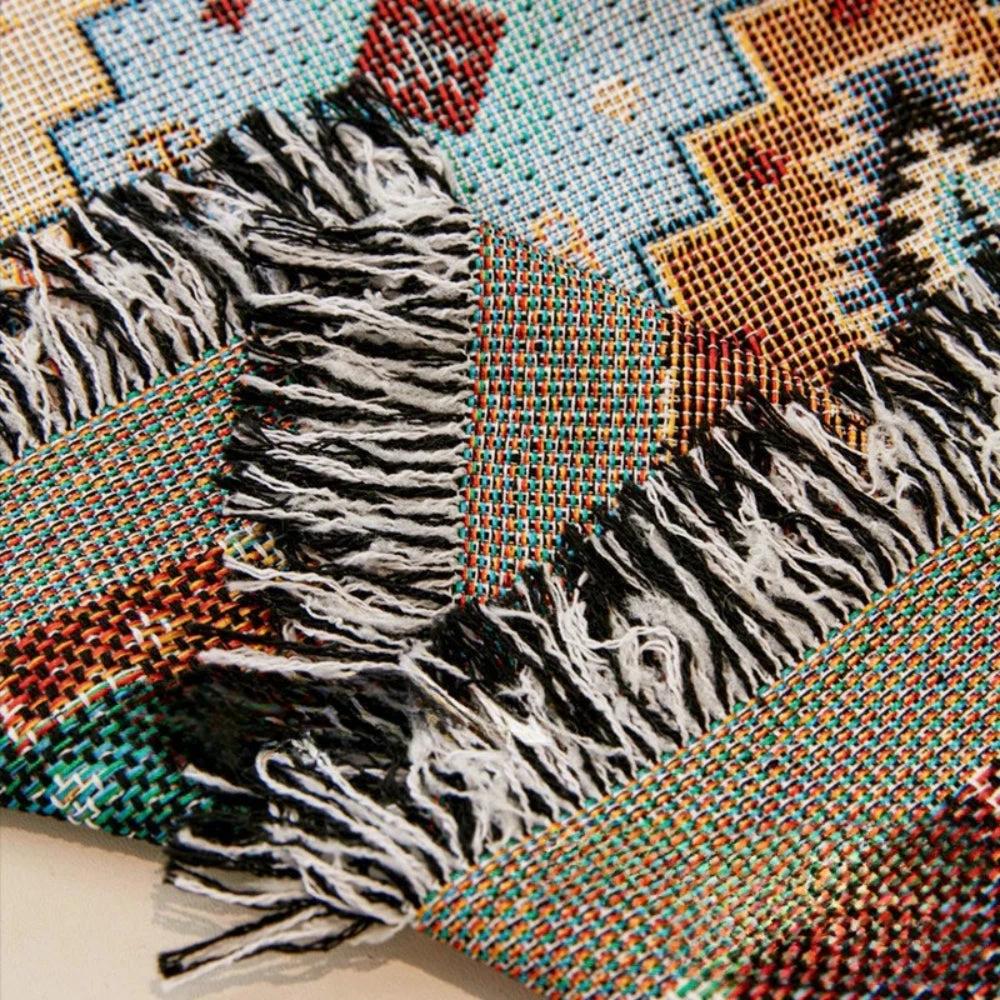 Jewel Vintage Mosaic Sofa Cover by Casa & Beyond