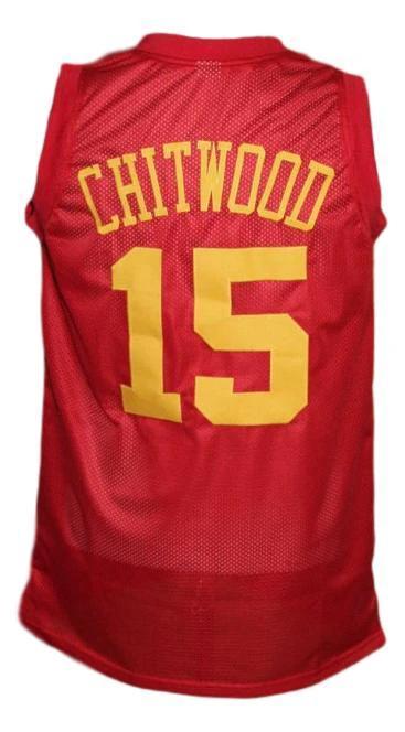 Jimmy Chitwood Jersey #15 Hickory Hoosiers Basketball Red by My store basketball