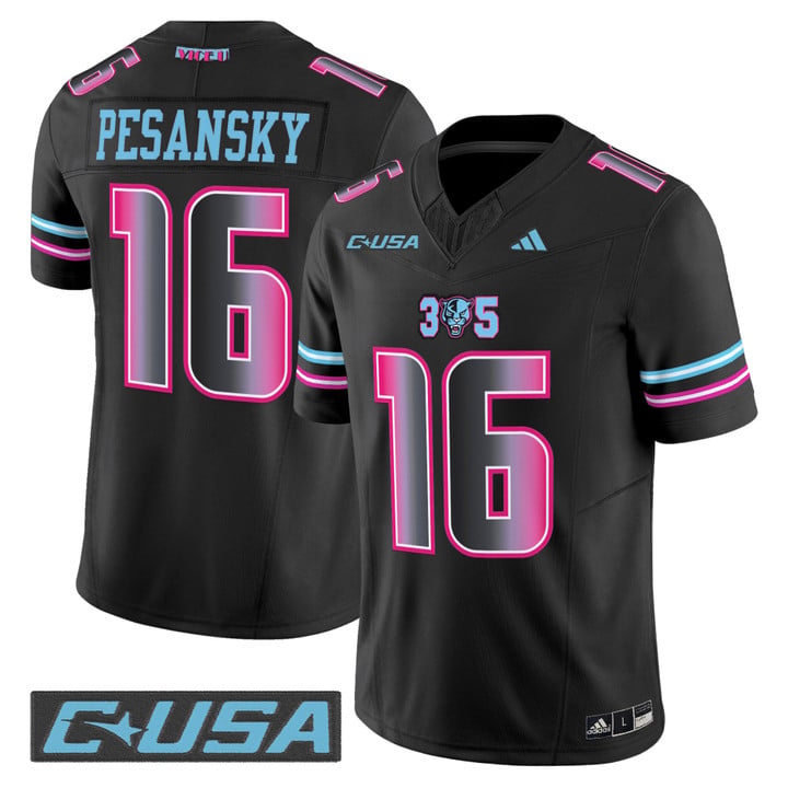 Joe Pesansky Jersey #16 Florida International Panthers 2025 Stitched by My Store NCAA Football Jerseys