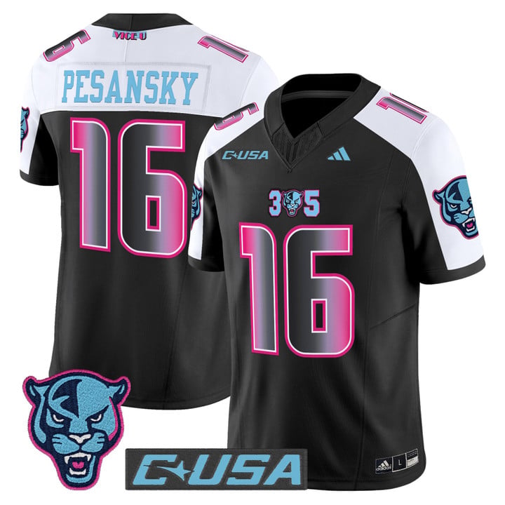 Joe Pesansky Jersey #16 Florida International Panthers 2025 Stitched by My Store NCAA Football Jerseys