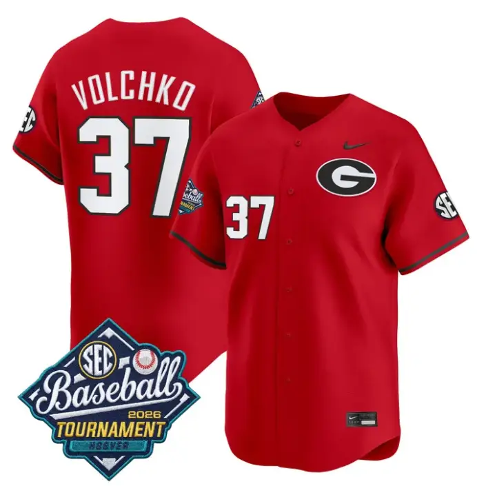 Joey Volchko Jersey #37 Georgia Bulldogs Softball Sec Tournament 2026 by My Store