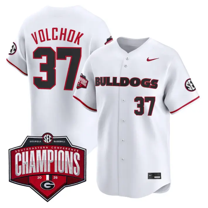 Joey Volchko Jersey #37 Georgia Bulldogs Southeastern Champions 2026 by My Store