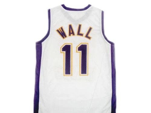 John Wall Jersey #11 Holy Rams High School Basketball White by My store basketball