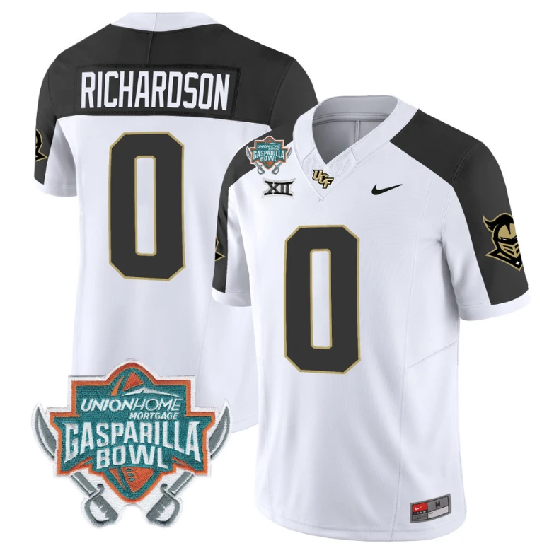 Johnny Richardson Jersey #0 UCF Knights Unionhome Patch Vapor Football Stitched Inverted by My Store