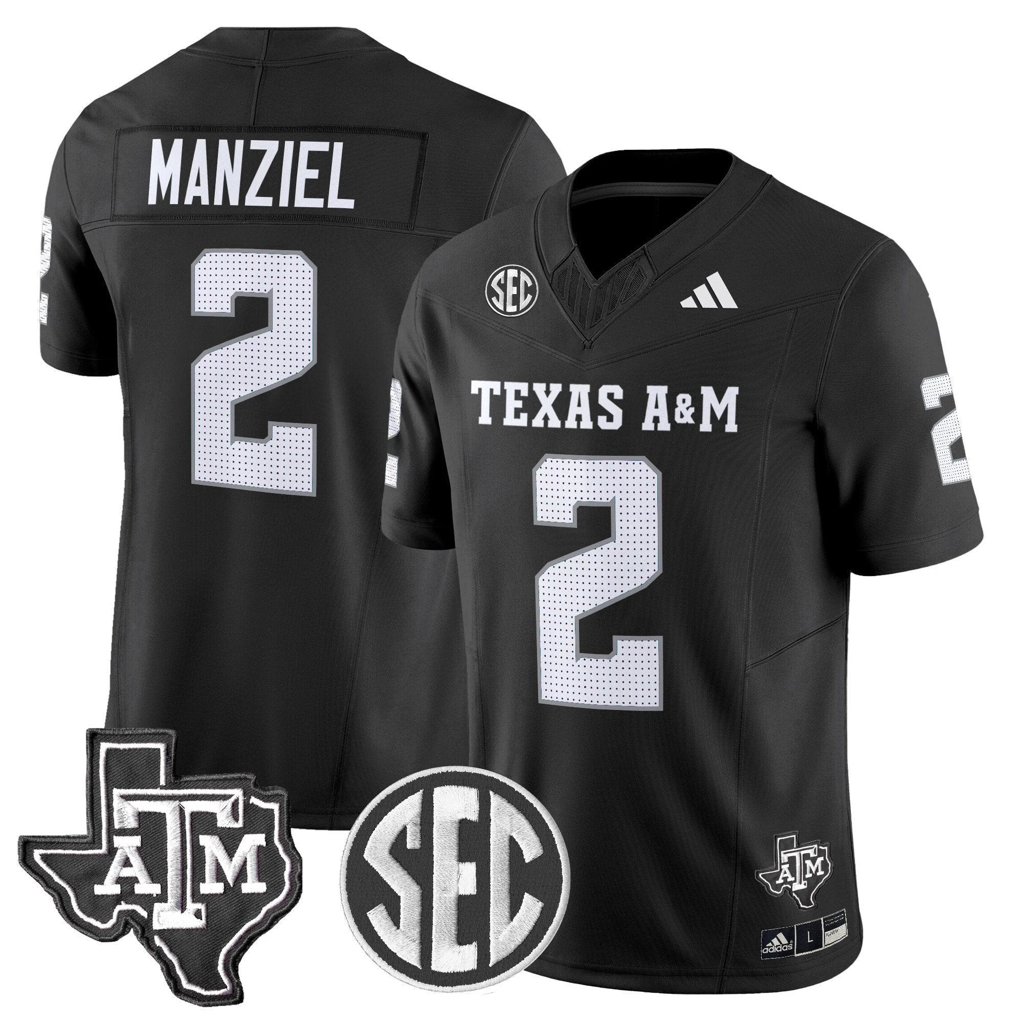 Johnny Manziel Jersey #2 Texas A&M Aggies 2025 Vapor Stitched by My Store NCAA Football Jerseys