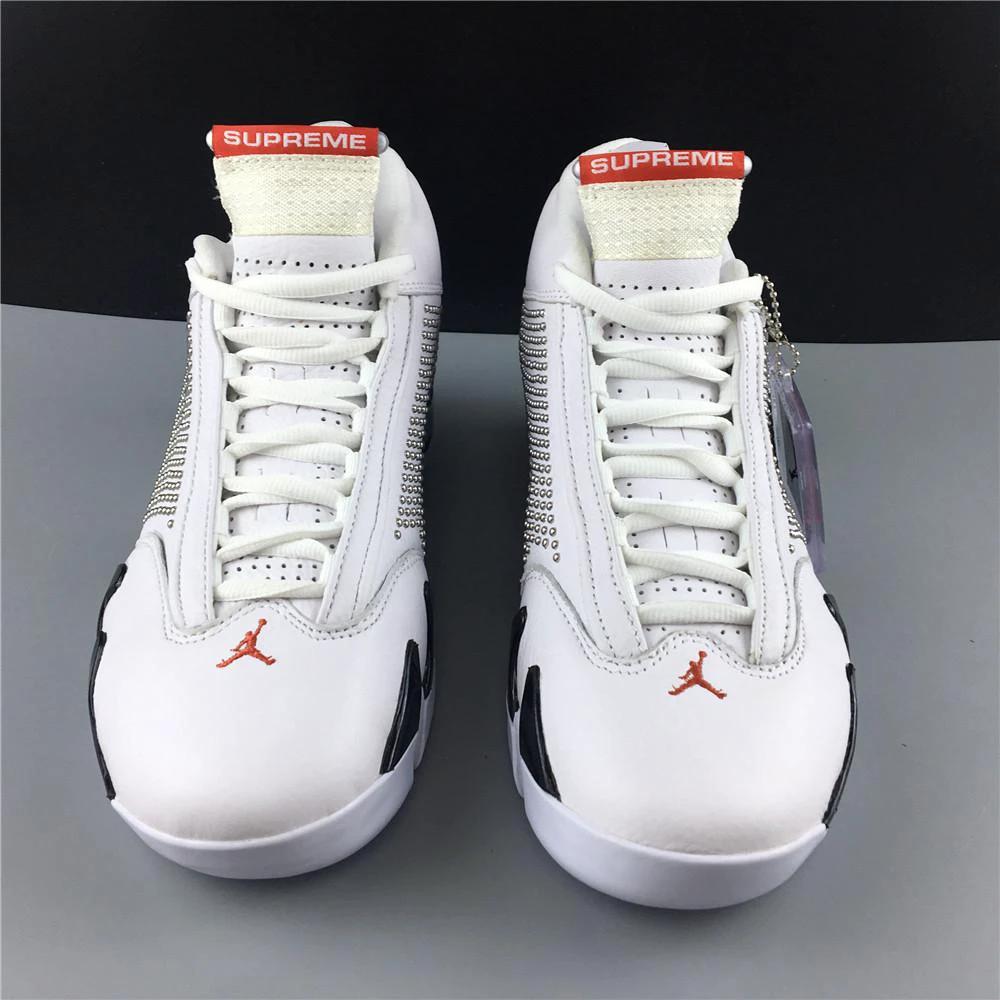 Air Jordan 14 Retro Supreme White by Air Jordan