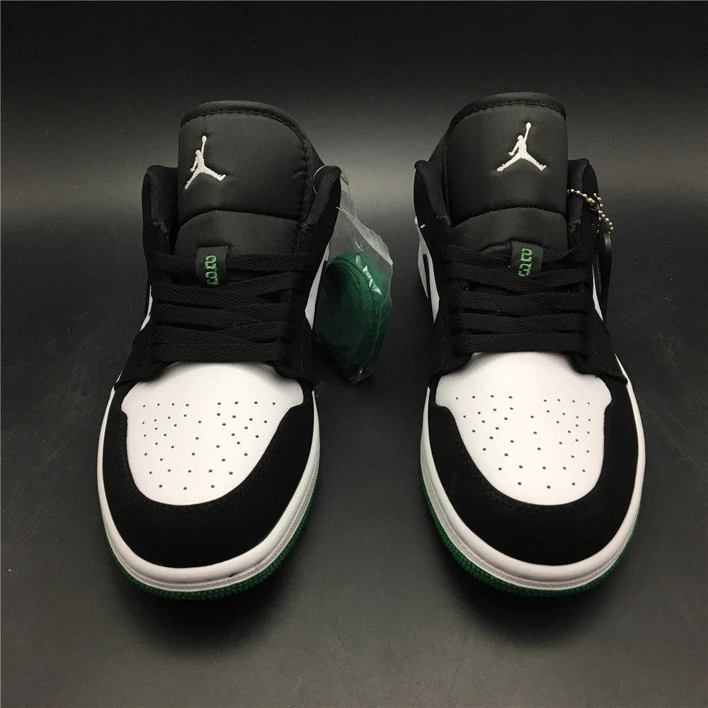 Air Jordan 1 Low White Black Mystic Green by Air Jordan