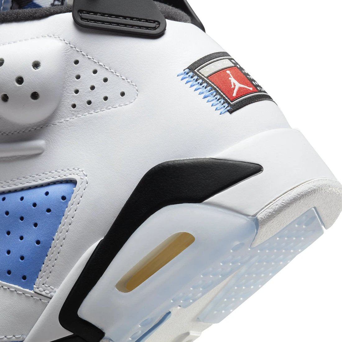 Air Jordan 6 Retro UNC White by Air Jordan